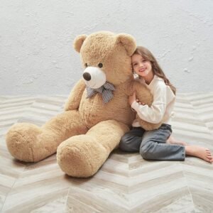 Giant Teddy Bear 4ft Stuffed Animal Soft Big Bear Plush Toy